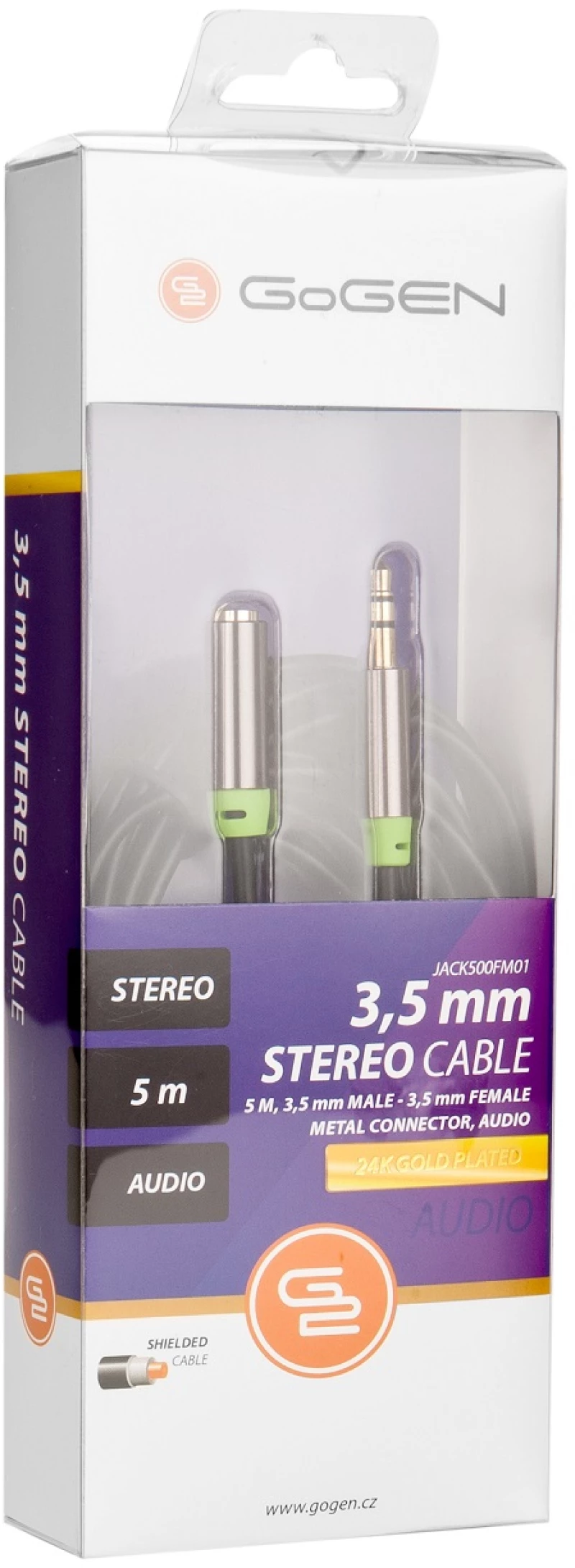 GoGEN JACK250FM01 3,5mm προέκταση 2,5μ.