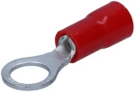 Ακροδέκτης Οπής με Μόνωση (1τμχ) (3.2mm) (Κόκκινο) (OEM)
