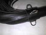 BDSM Μεγάλο, χοντρό και δερμάτινο μαστίγιο μήκους 60 cm