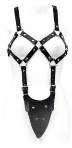 BDSM Δερμάτινο κορμάκι