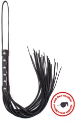 Whip black with blindfold