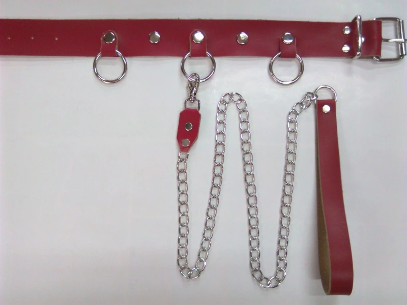 BDSM Λαιμοδετης με λουρι