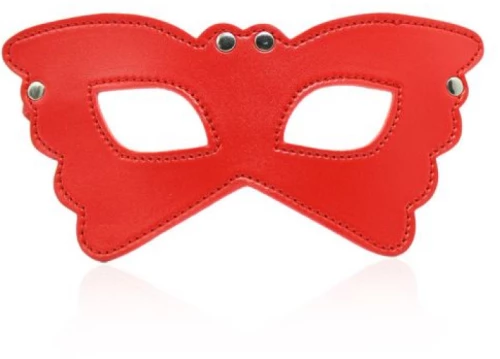Butterfly mask red