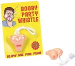 Plastic Boobie Party Whistle