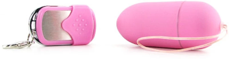10 Function Remote Car Controller Style Vibrating Egg ( Pink )
