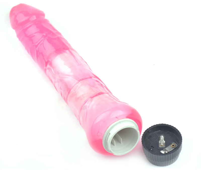 8.9'' Pink Realistic Penis Vibrator