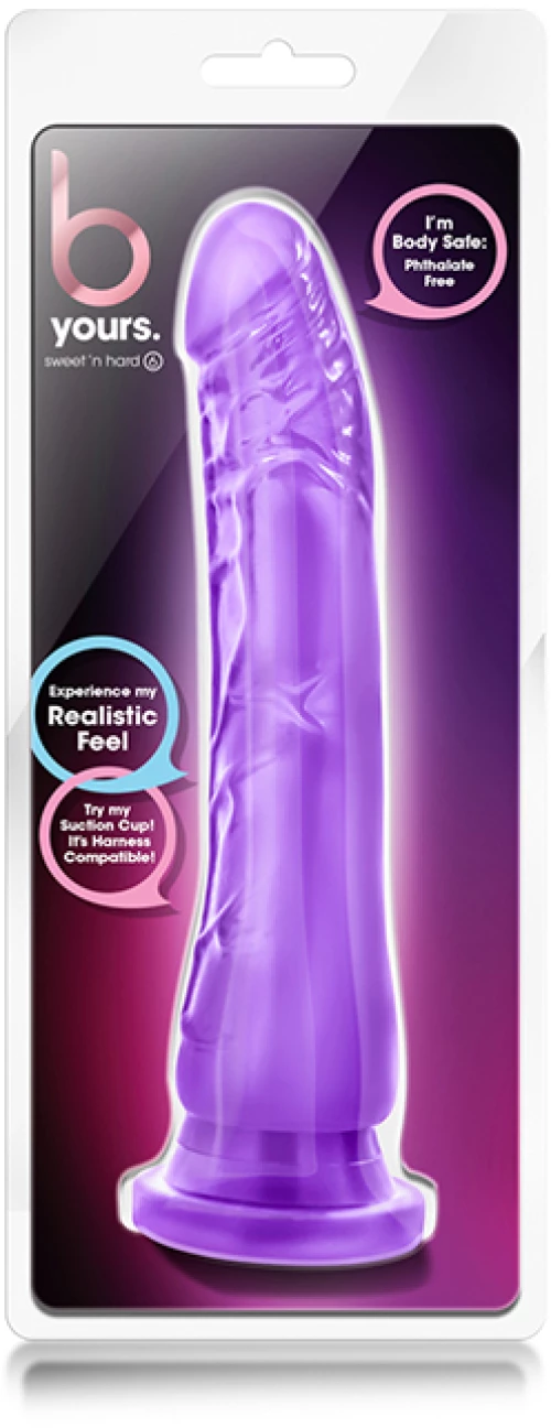 Dildo-B YOURS SWEET N HARD 6 PURPLE