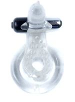 Dolphin Vibro CockRing Clear