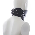Μαύρο Κολλάρο με Καλύπτρα Στόματος Naughty Toys