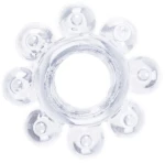 4 Cock Ring Set Clear
