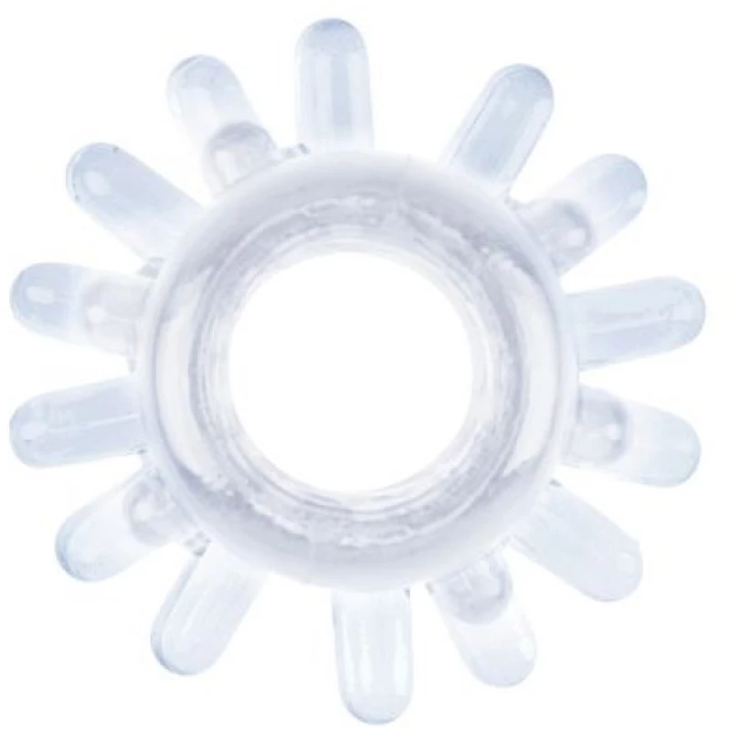 4 Cock Ring Set Clear