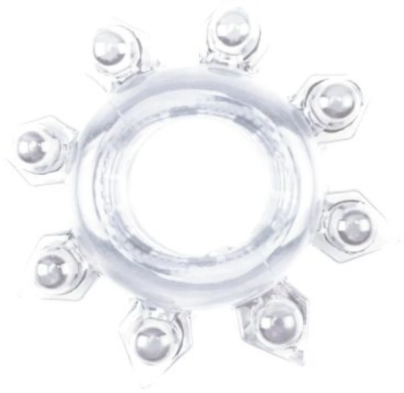 4 Cock Ring Set Clear