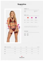 Obsessive Sugestina Lingerie Set