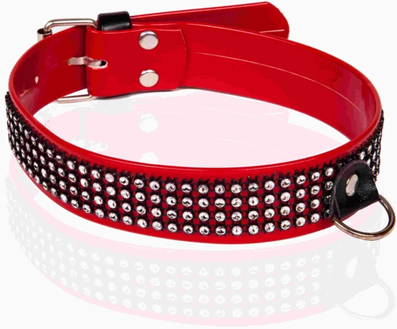 WHIPS Vegan Red collar