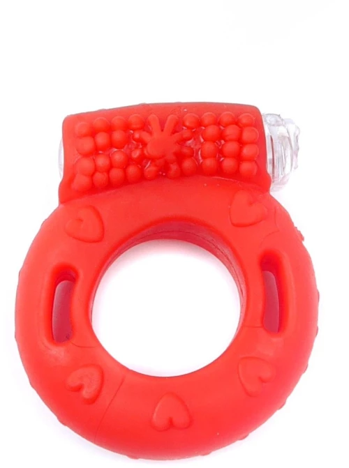 Vibrating CockRing Red