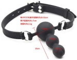 Silicone Anal plug Mouth gag