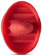 Red silicone vibrating Licking Tongue Rose Flower