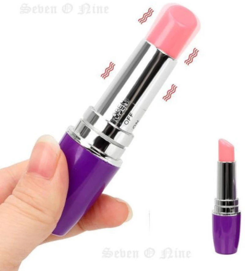 Lipstick vibrator Purple 9 cm