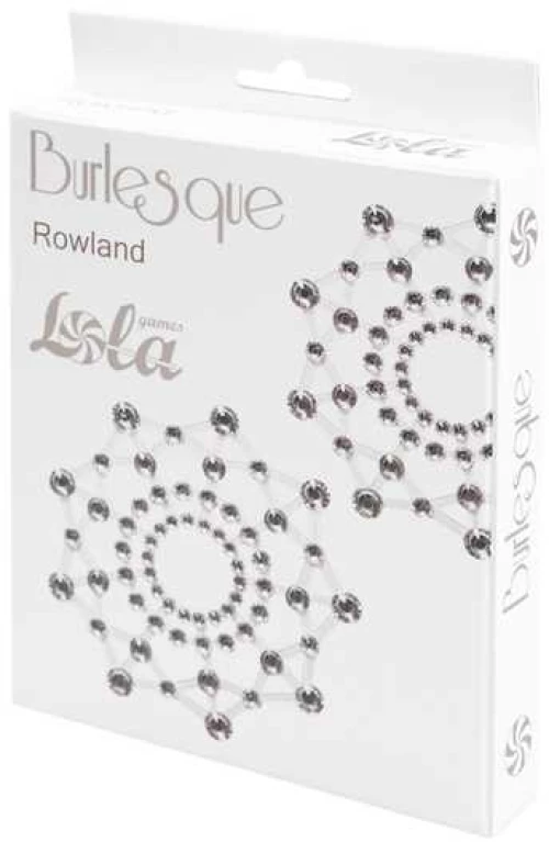Chest Stickers Burlesqe Rowland White