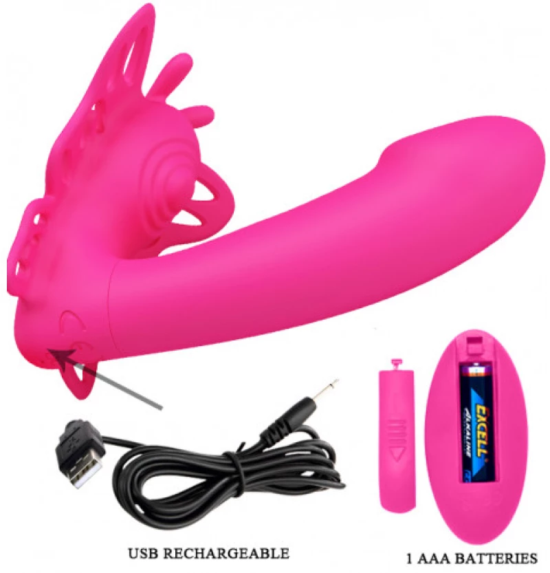 Pretty Love Katherine Wearable Butterfly Vibrator