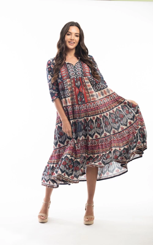 Φόρεμα Με Print Petra