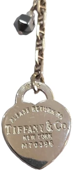 Ασημενιο 925 Μπρελοκ One σχεδιο tiffany 3,5χ12cm br-8008