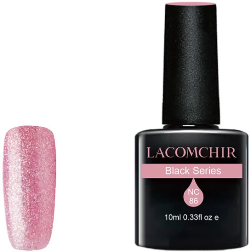 Lacomchir Uv Led Black Nc086 Glamour Pink 10ml
