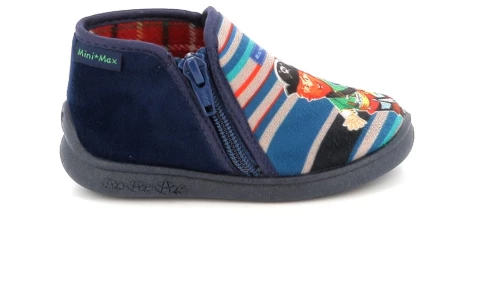 Παιδικό Παντοφλάκι για Αγόρι Ανατομικό Mini Max Χρώματος Μπλε MANIAT BLUE