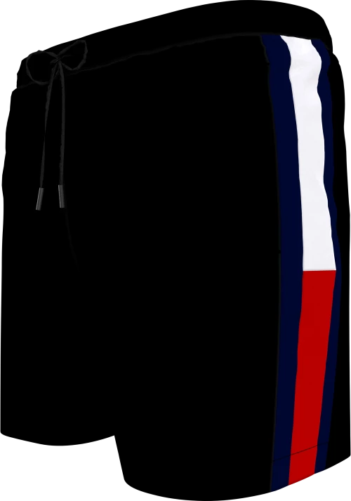 Ανδρικό Μαγιό Tommy Hilfiger - Μαύρο - Βερμούδα με τσέπες