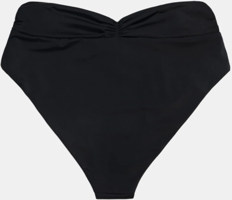Μαγιό slip Plus Size Rock Club - Ψηλόμεσο Μαύρο - Μπικίνι κρουαζέ