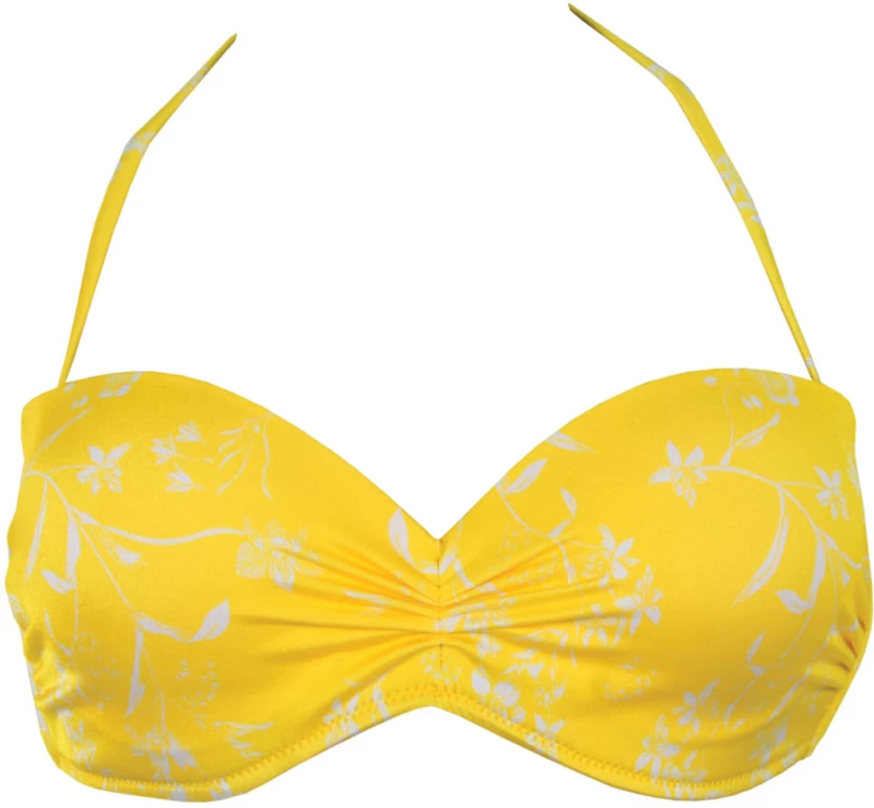 Μαγιό Σουτιέν Strapless Rock Club Carnation- Κίτρινο Bikini - Cup B