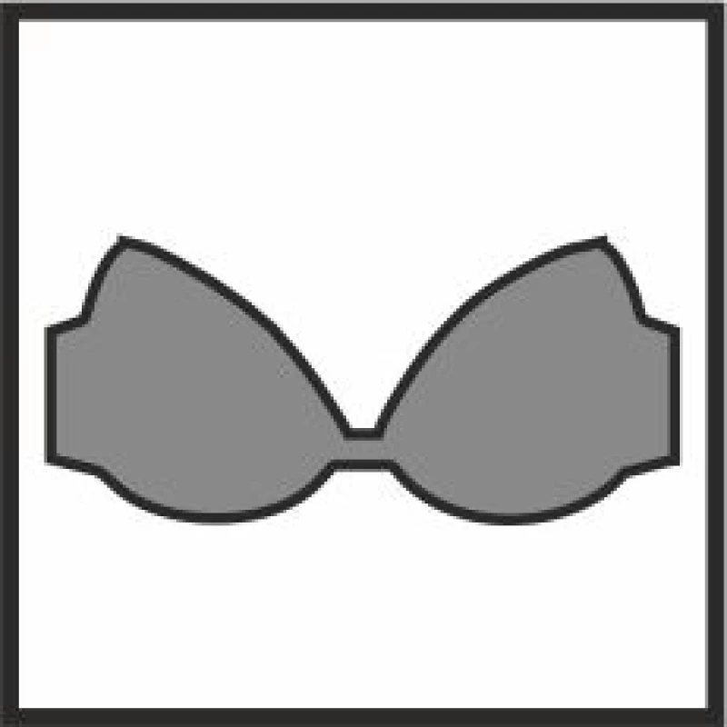 Μαγιό σουτιέν Rock Club Gana - Μεγάλο στήθος - Πράσινο Bikini - Cup D E