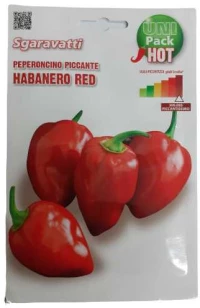 Πιπεριά καυτερή ποικιλία ”HABANERO RED”