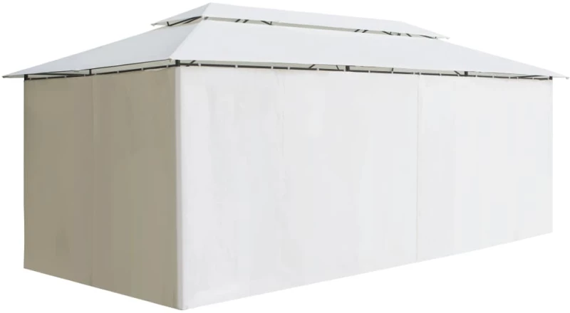 ΚΙΟΣΚΙ ΜΕ ΚΟΥΡΤΙΝΕΣ ΛΕΥΚΟ 600 X 298 X 270 ΕΚ. 180 ΓΡ./Μ² 310073
