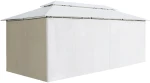 ΚΙΟΣΚΙ ΜΕ ΚΟΥΡΤΙΝΕΣ ΛΕΥΚΟ 600 X 298 X 270 ΕΚ. 180 ΓΡ./Μ² 310073