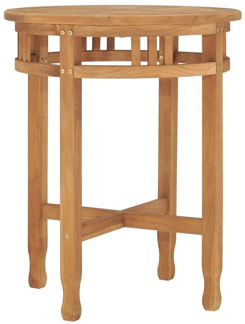 ΤΡΑΠΕΖΙ BISTRO Ø 60 X 60 ΕΚ. ΑΠΟ ΜΑΣΙΦ ΞΥΛΟ TEAK 315463