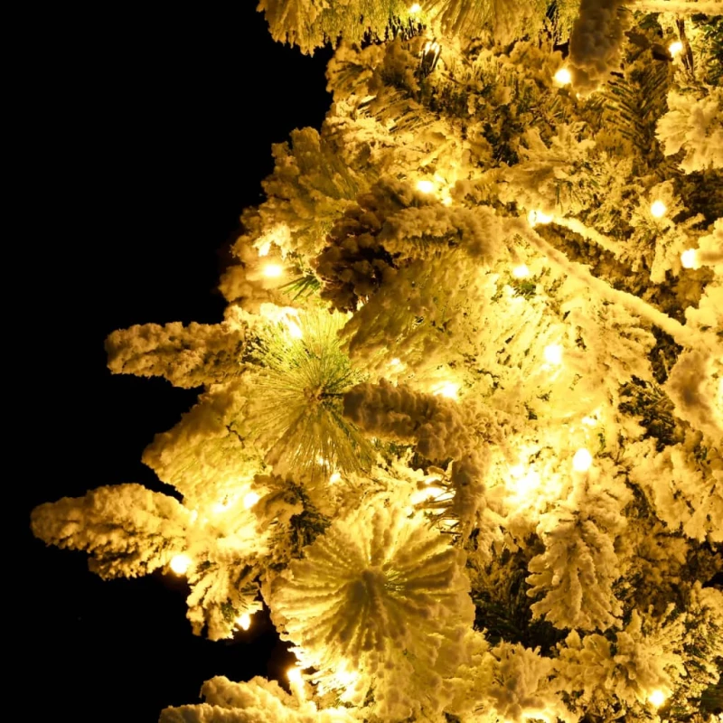 ΧΡΙΣΤΟΥΓΕΝΝΙΑΤΙΚΟ ΔΕΝΤΡΟ 195 ΕΚ ΜΕ ΧΙΟΝΙ/LED/ΚΟΥΚΟΥΝΑΡΙΑ PVC&PE 3094561