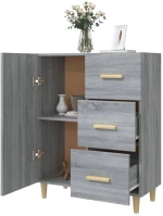 ΝΤΟΥΛΑΠΙ ΓΚΡΙ SONOMA 69,5 X 34 X 90 ΕΚ. ΑΠΟ ΕΠΕΞΕΡΓΑΣΜΕΝΟ ΞΥΛΟ 817352