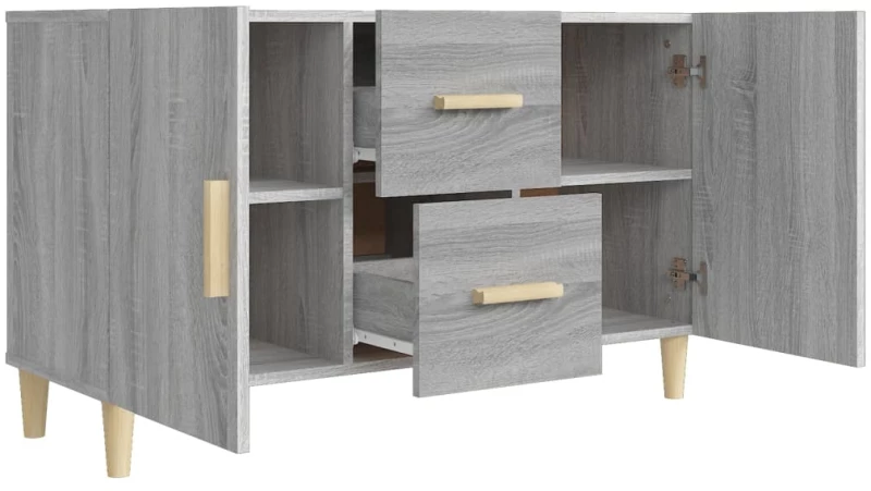 ΜΠΟΥΦΕΣ ΓΚΡΙ SONOMA 100 X 36 X 60 ΕΚ. ΑΠΟ ΕΠΕΞΕΡΓΑΣΜΕΝΟ ΞΥΛΟ 817466