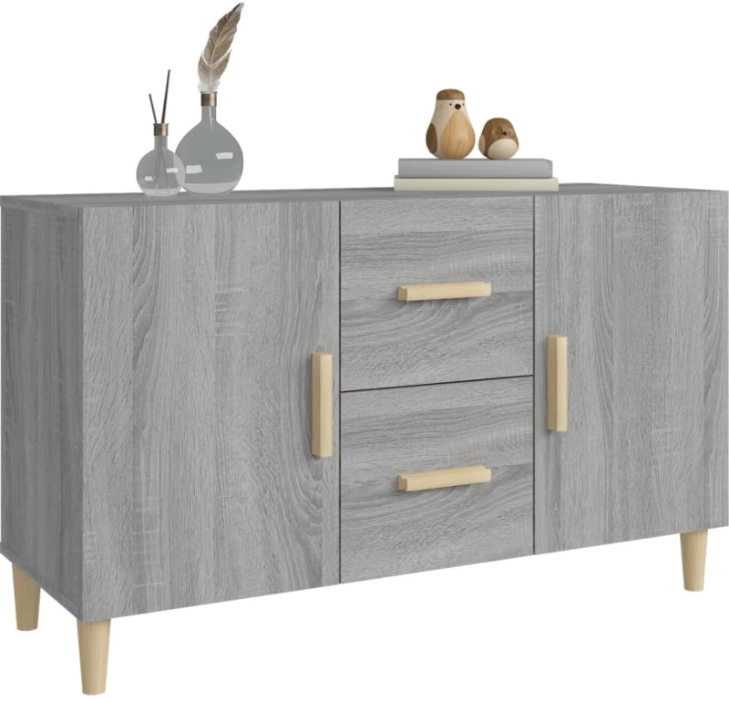 ΜΠΟΥΦΕΣ ΓΚΡΙ SONOMA 100 X 36 X 60 ΕΚ. ΑΠΟ ΕΠΕΞΕΡΓΑΣΜΕΝΟ ΞΥΛΟ 817466