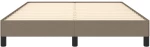 ΠΛΑΙΣΙΟ ΚΡΕΒΑΤΙΟΥ TAUPE 140X200 ΕΚ. ΥΦΑΣΜΑΤΙΝΟ 346724