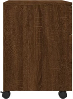 ΑΡΧΕΙΟΘΗΚΗ ΦΟΡΗΤΗ ΚΑΦΕ ΔΡΥΣ 45X38X54 ΕΚ. ΕΠΕΞ. ΞΥΛΟ ΜΕ ΡΟΔΕΣ 817137