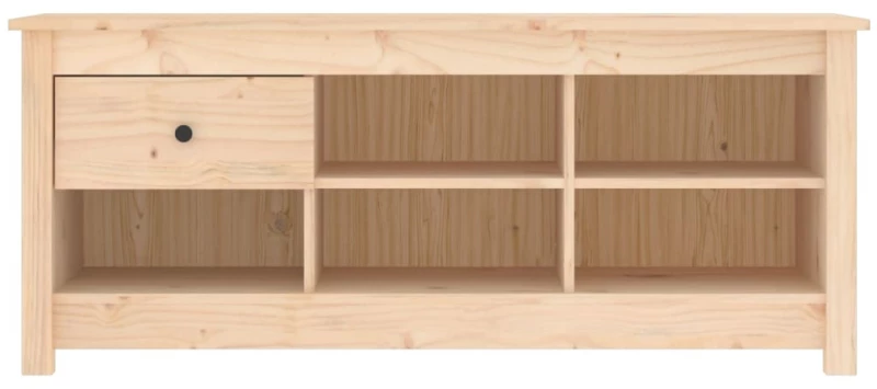 ΠΑΠΟΥΤΣΟΘΗΚΗ 110 X 38 X 45,5 ΕΚ. ΑΠΟ ΜΑΣΙΦ ΞΥΛΟ ΠΕΥΚΟΥ 814594