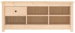 ΠΑΠΟΥΤΣΟΘΗΚΗ 110 X 38 X 45,5 ΕΚ. ΑΠΟ ΜΑΣΙΦ ΞΥΛΟ ΠΕΥΚΟΥ 814594