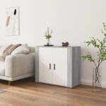 ΝΤΟΥΛΑΠΙ ΓΚΡΙ SONOMA 80X33X70 ΕΚ. ΑΠΟ ΕΠΕΞΕΡΓΑΣΜΕΝΟ ΞΥΛΟ 816566