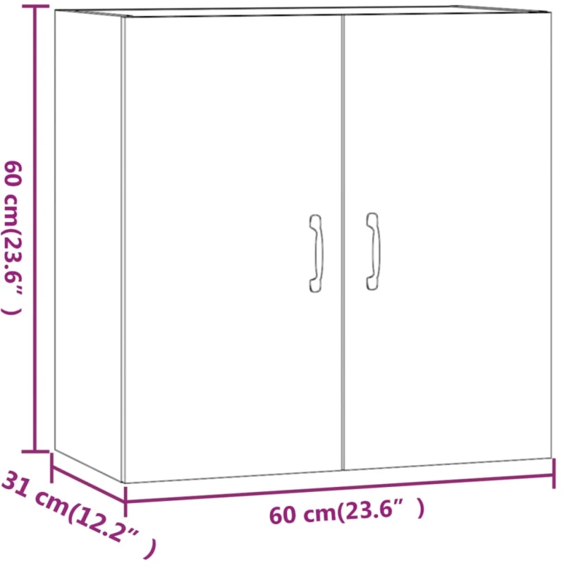 ΝΤΟΥΛΑΠΙ ΤΟΙΧΟΥ ΚΑΠΝΙΣΤΗ ΔΡΥΣ60X31X60ΕΚ. ΑΠΟ ΕΠΕΞΕΡΓΑΣΜΕΝΟ ΞΥΛΟ 817594