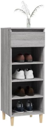 ΠΑΠΟΥΤΣΟΘΗΚΗ ΓΚΡΙ SONOMA 40X36X105 ΕΚ. ΑΠΟ ΕΠΕΞΕΡΓΑΣΜΕΝΟ ΞΥΛΟ 819778