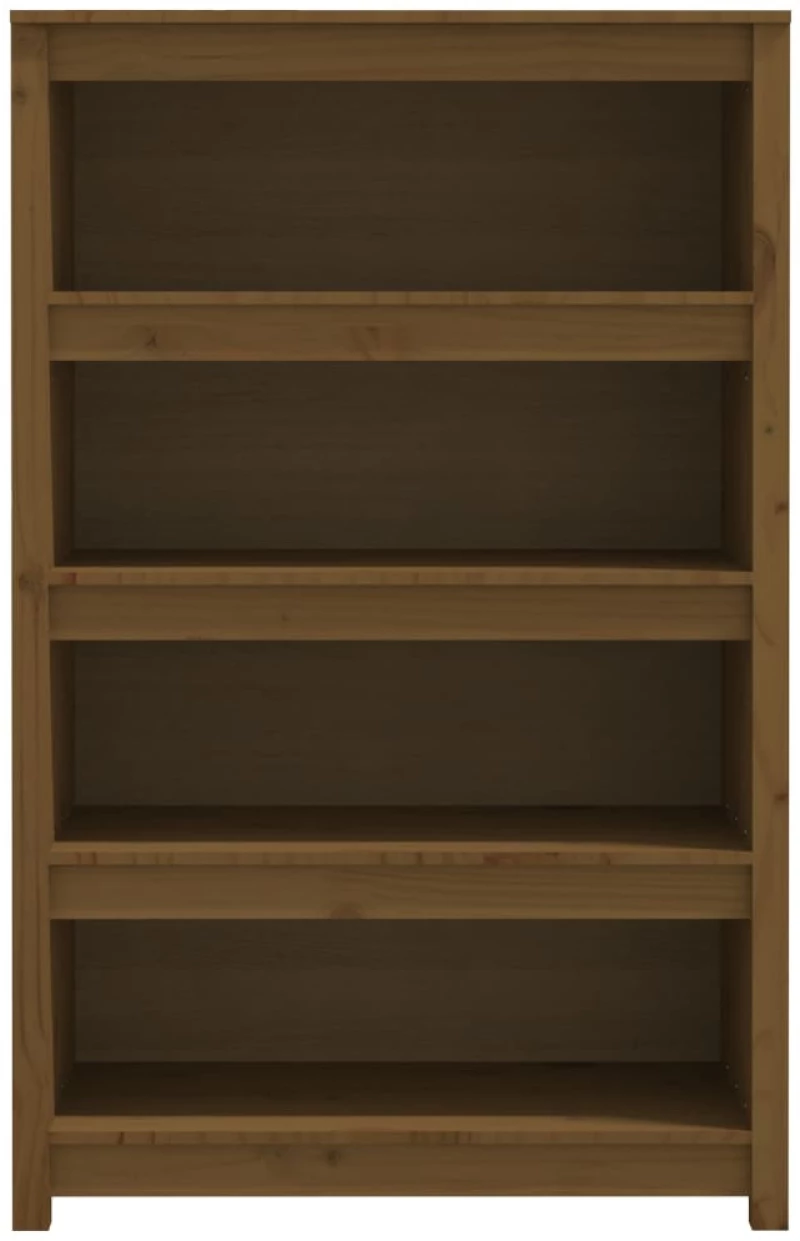 ΒΙΒΛΙΟΘΗΚΗ ΜΕΛΙ 80X35X126 ΕΚ. ΑΠΟ ΜΑΣΙΦ ΞΥΛΟ ΠΕΥΚΟΥ 821687
