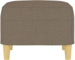 ΥΠΟΠΟΔΙΟ TAUPE 60X50X41 ΕΚ. ΥΦΑΣΜΑΤΙΝΟ 349270