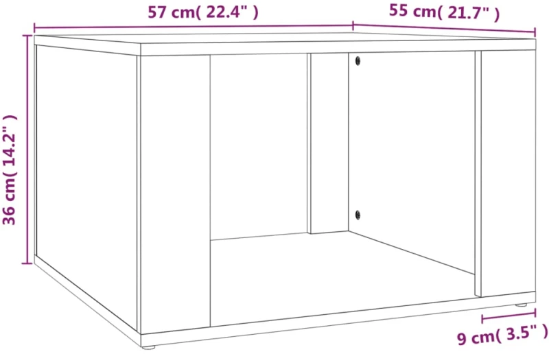 ΚΟΜΟΔΙΝΟ ΚΑΠΝΙΣΤΗ ΔΡΥΣ 57X55X36 ΕΚ. ΑΠΟ ΕΠΕΞΕΡΓΑΣΜΕΝΟ ΞΥΛΟ 816559